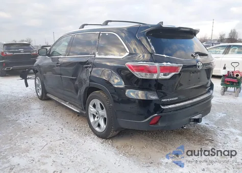 2016 Toyota Highlander Limited V6 from USA, damaged, VIN 5TDDKRFH4GS324296